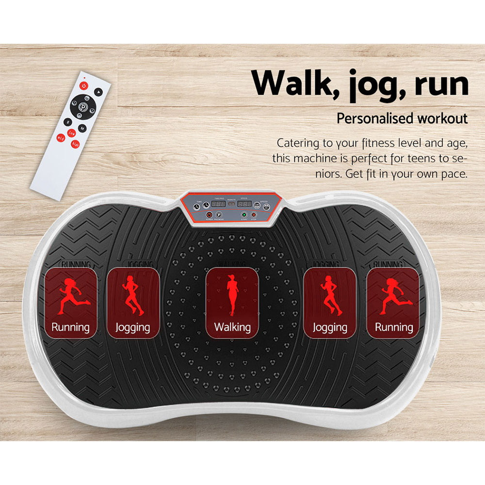 White Everfit Vibration Plate