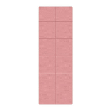 Pink Fold & Flow Yoga Mat